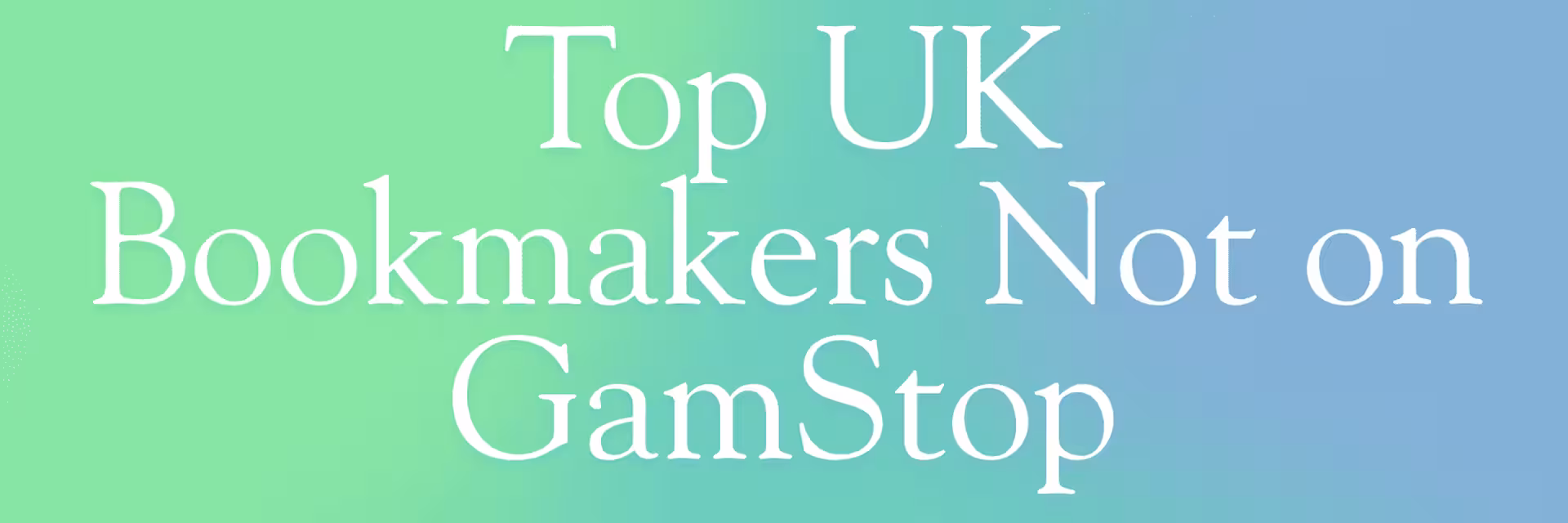 Exploring Non GamStop Sports Betting Sites A Comprehensive Guide -1649580669 Exploring Non GamStop Sports Betting Sites A Comprehensive Guide -1649580669